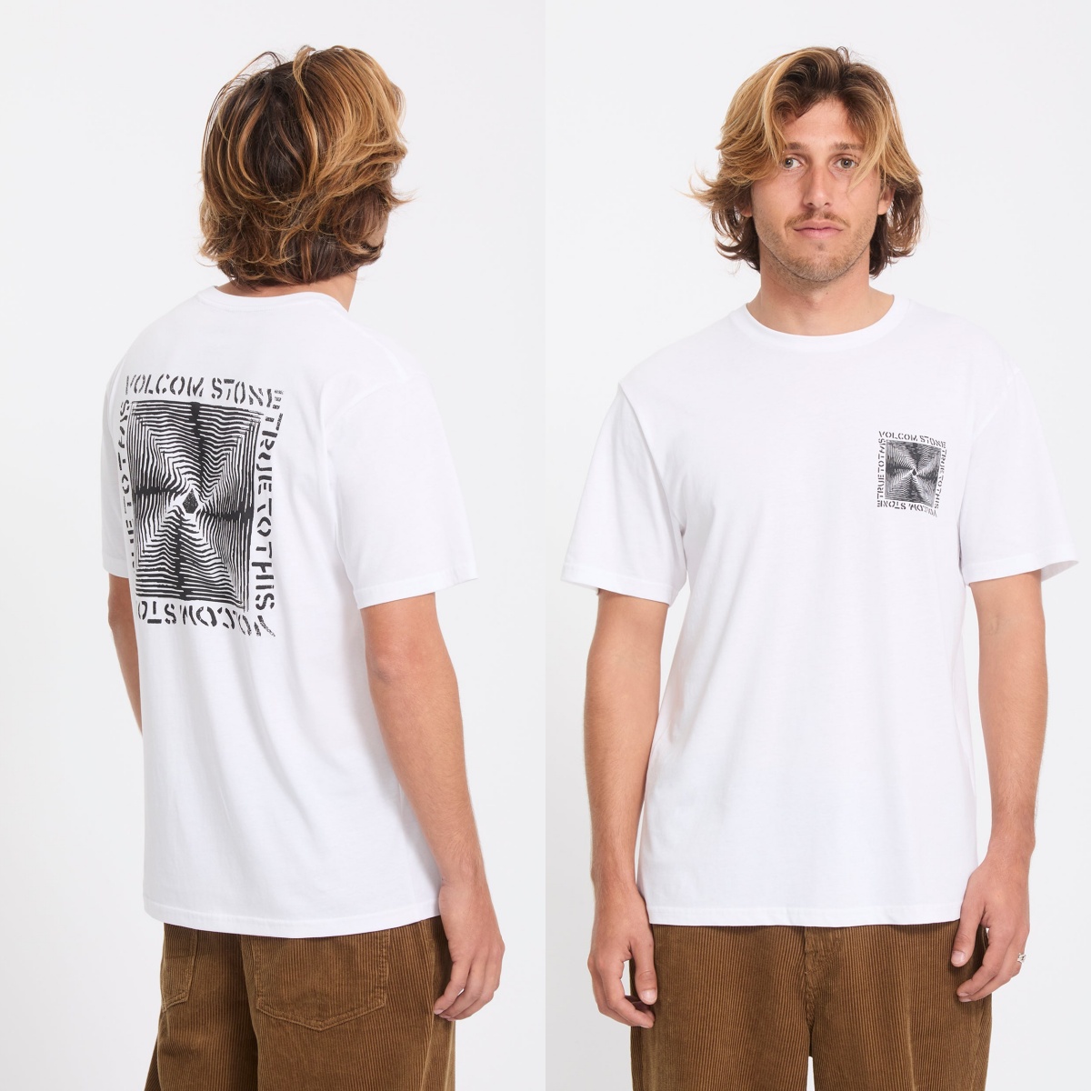 ホワイト・ヴォイドストーン Volcom アウトドア・エクス - Streetwear Brand Tees のレビューと価格