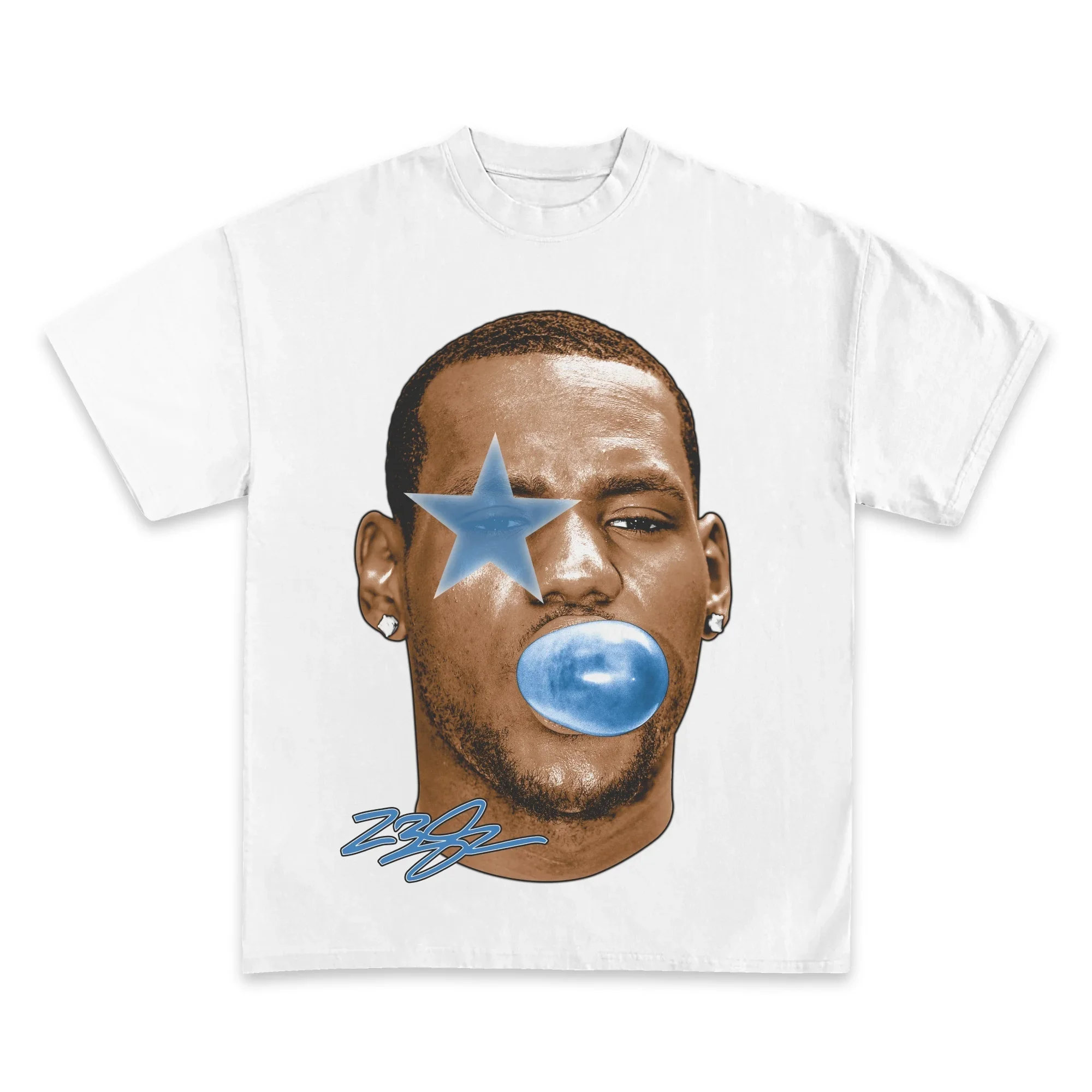 レブロン・ジェームスバスケットボールスター Tシャツ男性女性 - Streetwear Brand Clothing のレビューと価格