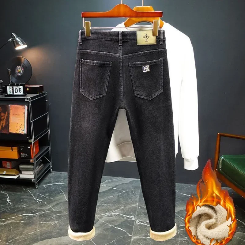 人気急上昇中！メンズ用、厚手で暖かく、スリムフィットなデザイ - Streetwear Brand Denim のレビューと価格